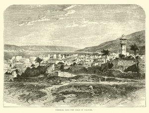 Tibériade et le lac de Galilée