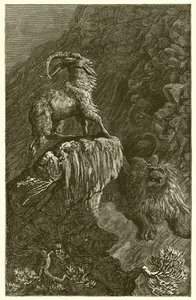 La Chèvre et le Lion