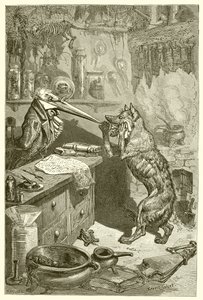 Le Loup et la Grue