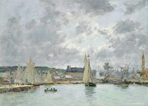 Port de Trouville, 1880
