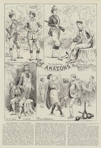 Les Amazones, au Théâtre de la Cour