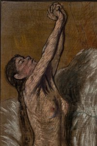 Jeune fille nue (détail)