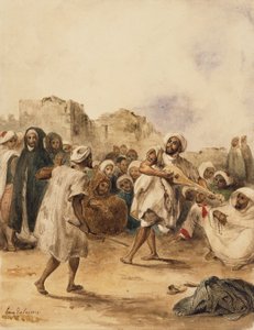 Comédiens ambulants, 1833