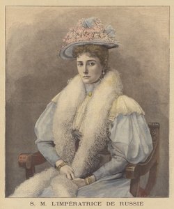 Tsarine Alexandra de Russie