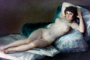 La Maja Nue, vers 1800