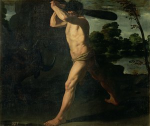 Hercule et le taureau crétois