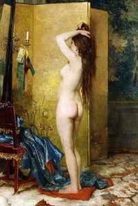 Un nu debout