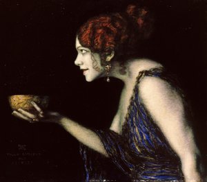 Tilla Durieux 1880-1971 en Circé, vers 1913
