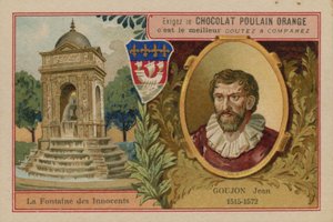 Carte de commerce Chocolat Poulain Orange