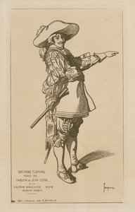 Capitaine flamand, 1640-50