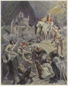 Le siège de Buren