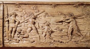 Commerce du bois du Brésil, vers 1550