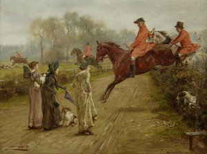 Regarder la chasse, 1895