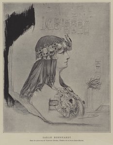 Sarah Bernhardt, actrice française