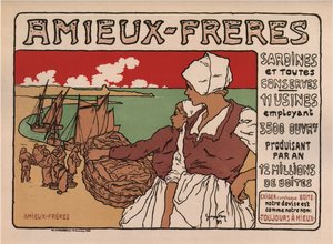 Affiche Amieux Frères, 1899