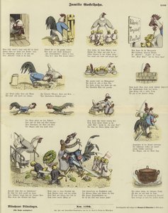 Famille de poulets