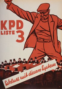 Affiche électorale du Parti communiste, 1932