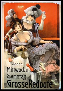 Affiche publicitaire pour Grosse Redoute