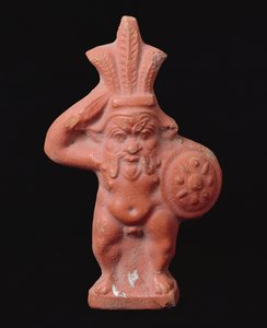 Statuette du dieu domestique égyptien Bes