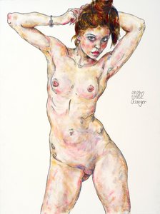 Nu de jeune fille