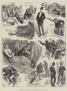 Croquis au Parlement, La Chambre reste assise