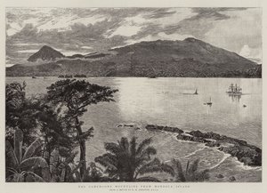 Les montagnes du Cameroun depuis l