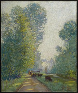 Paysage avec des vaches, vers 1907