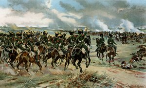 Le 20e chasseurs à Wagram