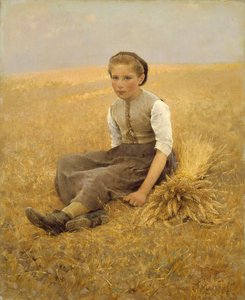 La petite glaneuse, 1884