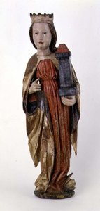 Sainte Barbe, de Kassa, 1450-60