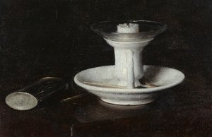 Bougeoir blanc, 1870