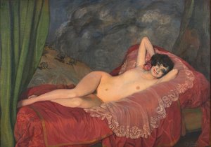 Nu rouge