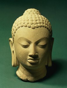 Tête de Bouddha, Sarnath