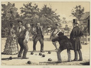 Une partie de boules