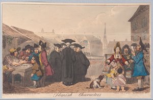 Personnages flamands, pub. 1822