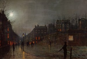 Rentrer à la maison au crépuscule, 1882