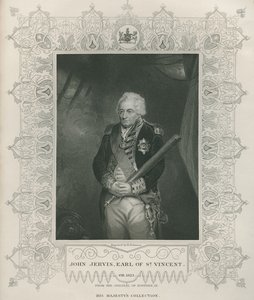 Sir John Jervis en 1795