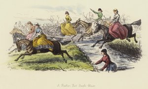 Une course de steeple-chase plutôt rapide