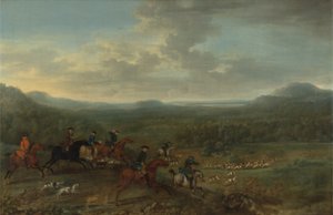 Chasse au renard, c.1730-40