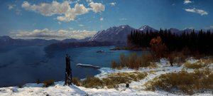 JJM recrée Bierstadt-A: Lac Tahoe
