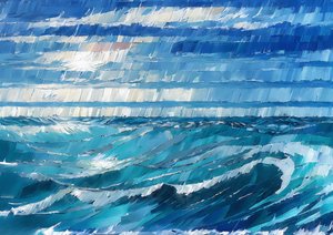 Pluie océan 01