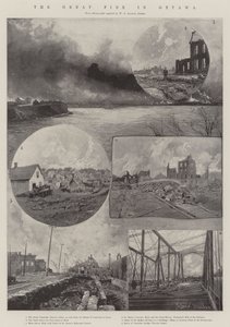 Le grand incendie à Ottawa