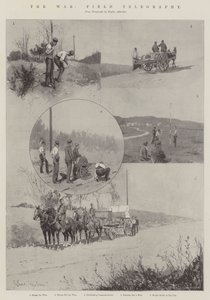 La guerre, télégraphie de campagne