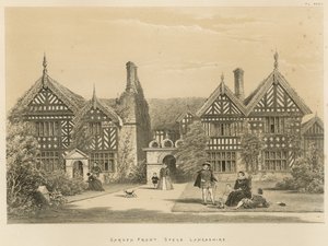 Façade du jardin, Speke, Lancashire