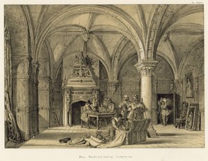 Hall, Château de Bolsover, Derbyshire