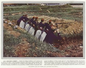 Le 2e Zouaves à Barcy