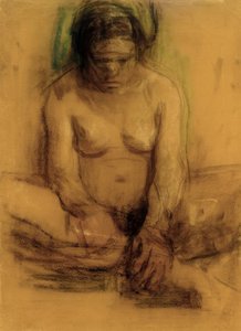 Käthe Kollwitz, Nu féminin assis