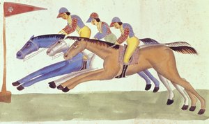 Courses de chevaux au Bengale, c.1830