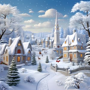 3d Noël enneigé 1