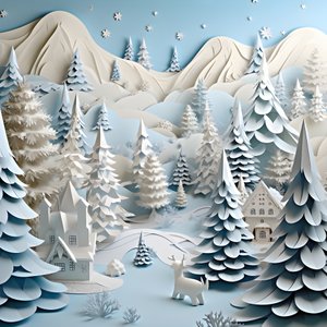 3d Noël enneigé 3
